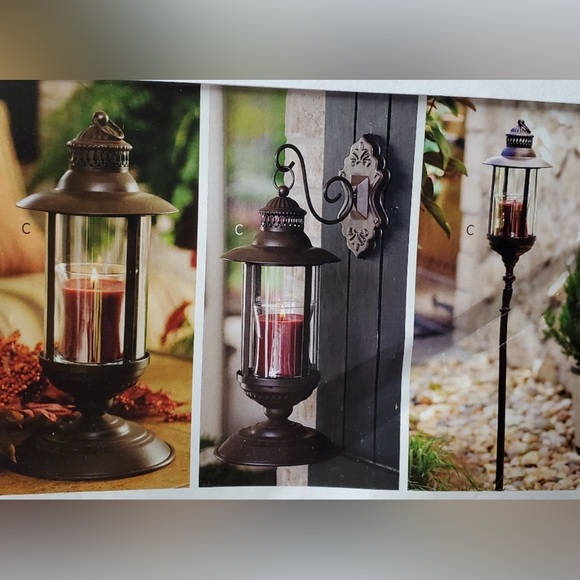 Celebrating Home Interiors Retired Wrought Iron Cypress Point Lantern NEW in box - Picture 1 of 5